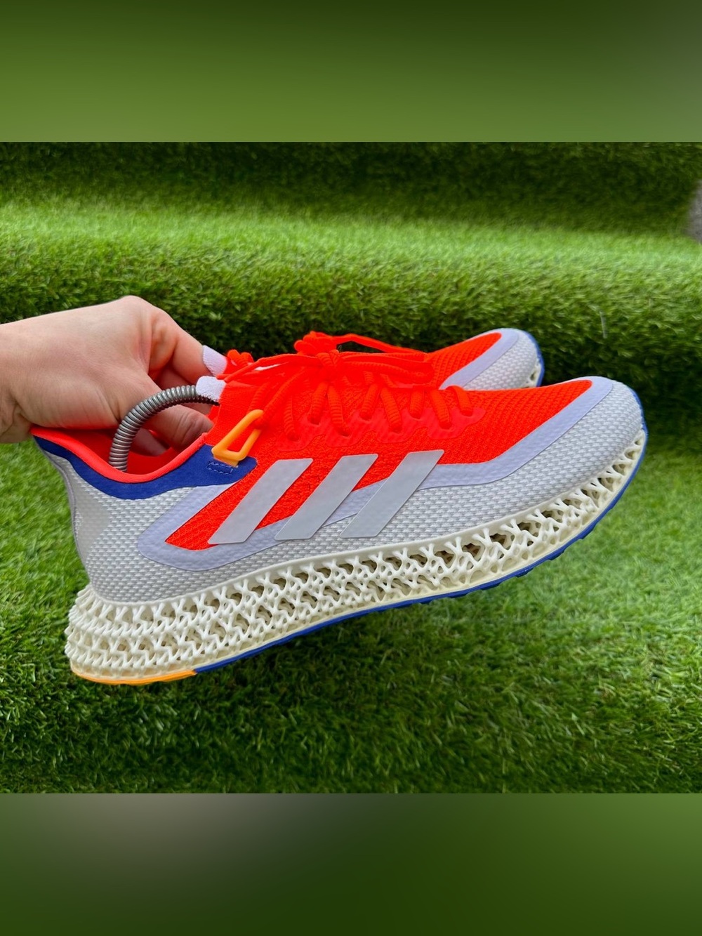 Running shoes Adidas 4DFWD 2 Solar red brand new mens shoes